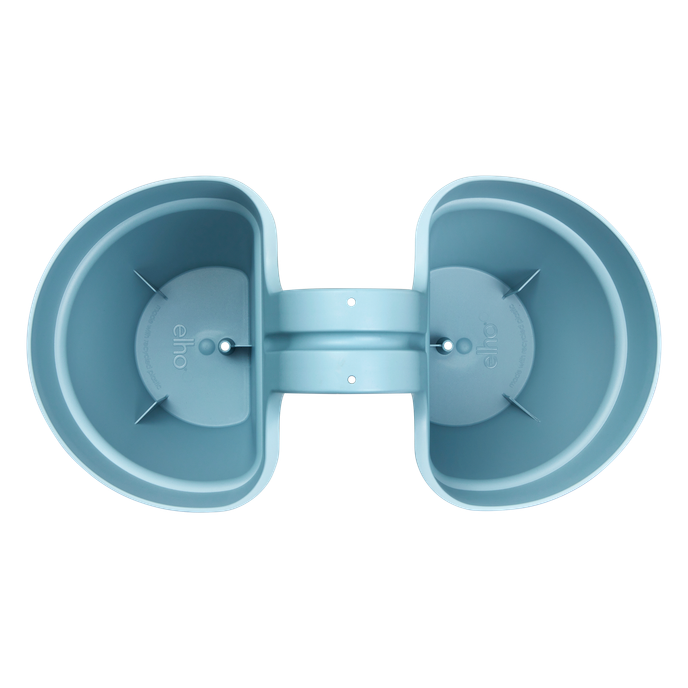 vibia campana flower twin 21cm bleu vintage